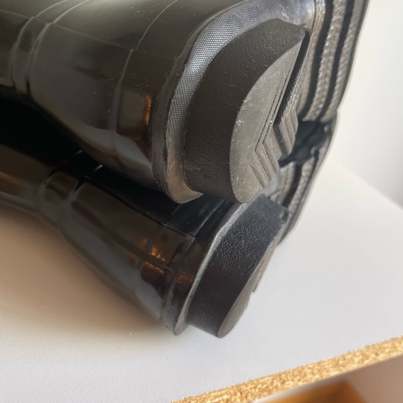 Women's HUNTER BOOTS Black Size 7 EUP 38 - Picture 11 of 11